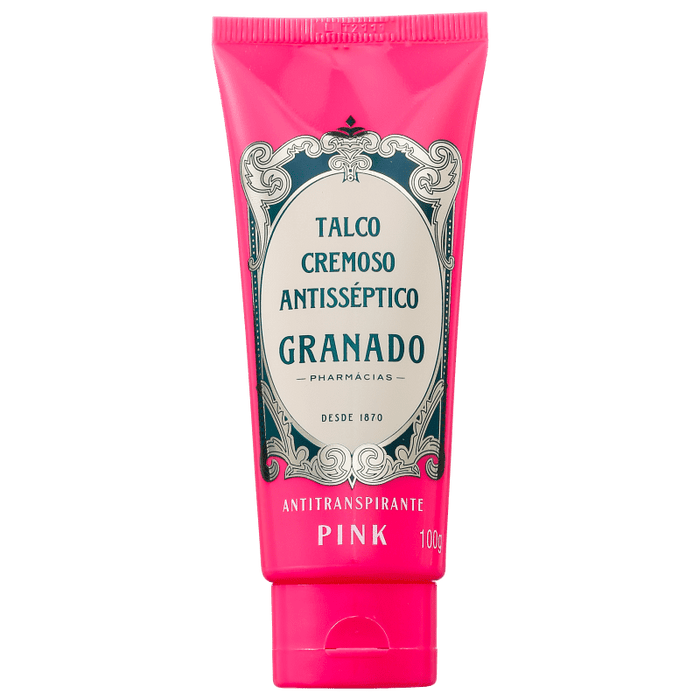 Granado Pink Talc Creamy Antiseptic - Anti-perspirant Cream 100g