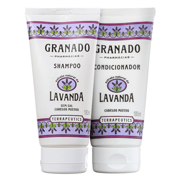 Kit Granado Terrapeutics Lavender Hair Mixed Balanced (2 Products)