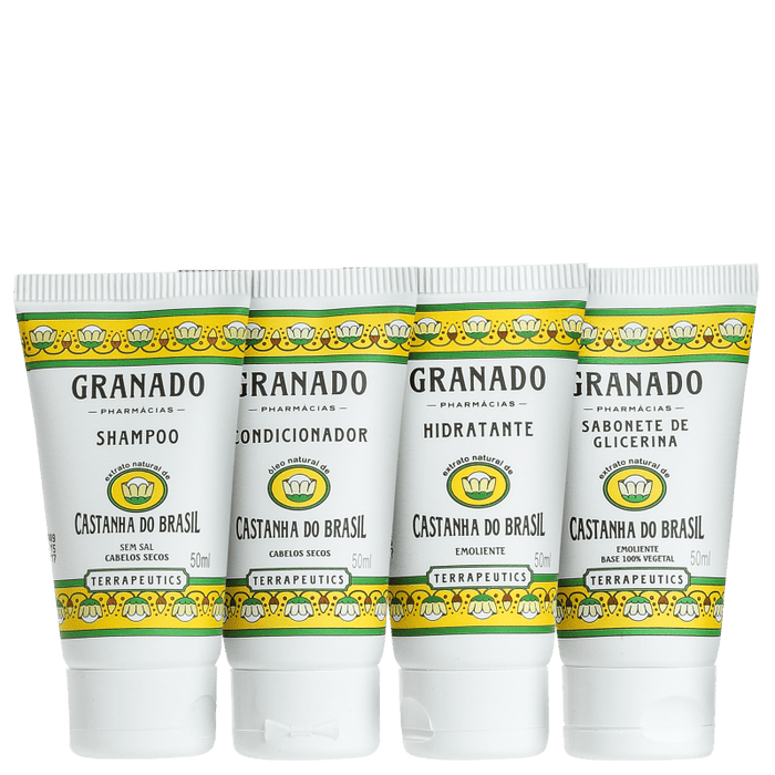 Kit Granado Terrapeutics Bath Chestnut of Brazil (4 Products)