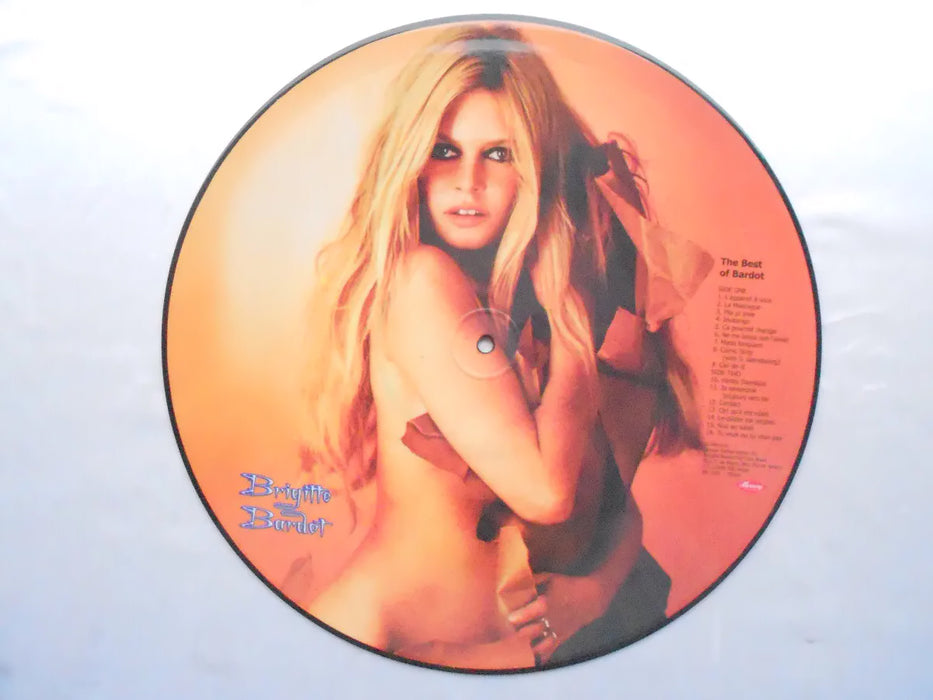 Brigitte Bardot - RARE Best of Brigitte Bardot vinyl picture disc released only in Brazil
