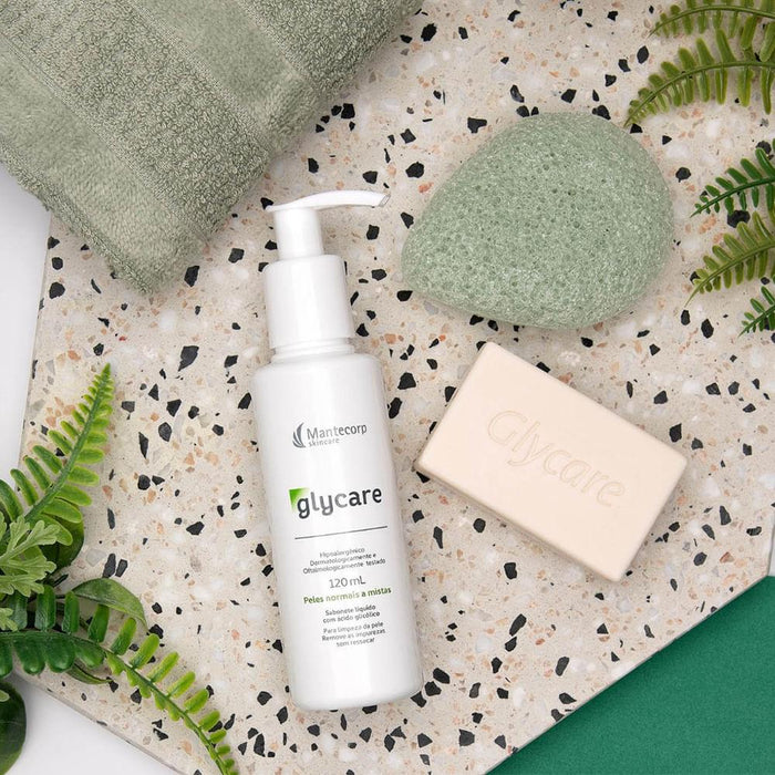 Mantecorp Facial Liquid Soap Facial Liquid Soap Glycare FR 300ml OR - Mantecorp