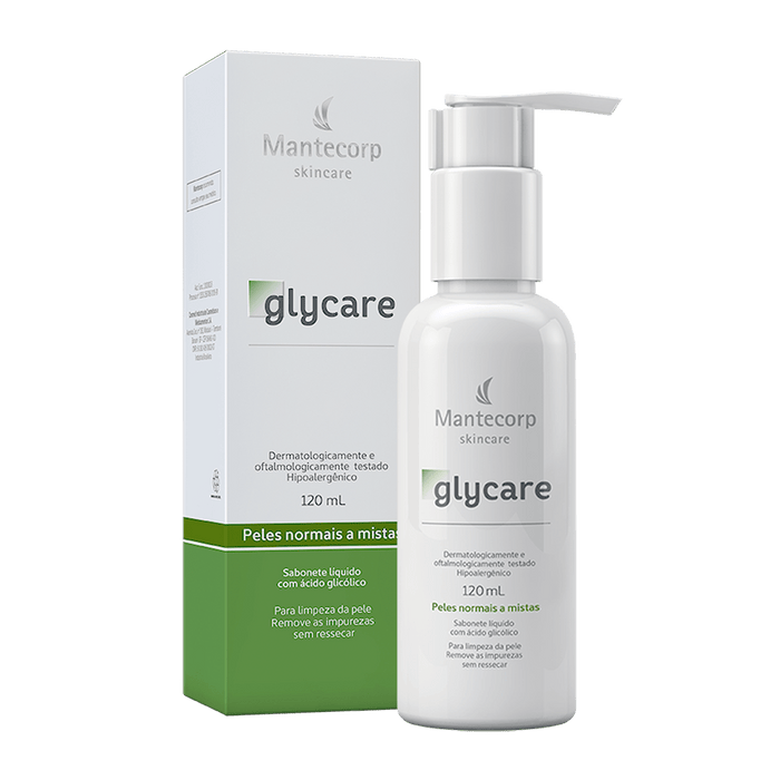 Mantecorp Facial Liquid Soap Facial Liquid Soap Glycare FR 300ml OR - Mantecorp