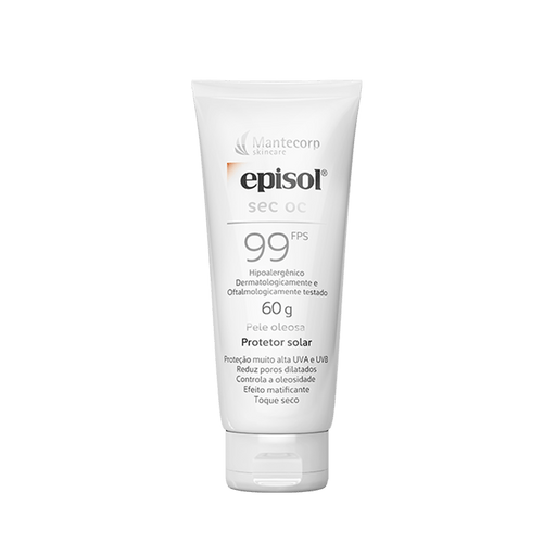 Mantecorp Sunscreen Facial Sun Protector EPISOL SEC OC FPS 99 BG 60G - Mantecorp
