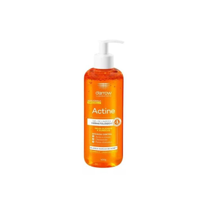 Darrow Actine Facial Cleansing Gel Soap With Vitamin C - Daily Skin Care Beauty 14.1 oz (400g)