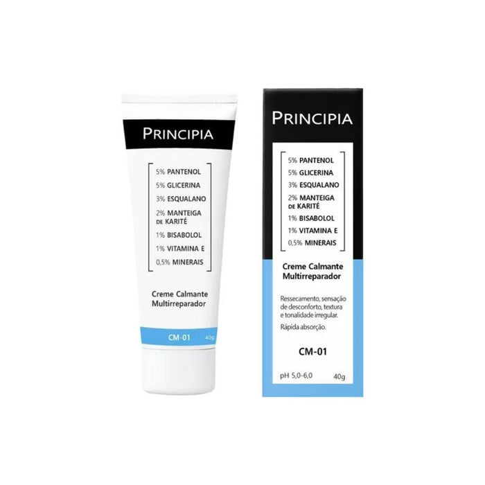 Principia Multi-Repairing Soothing Cream 40g with 17.5% Active Mix Cm-01 for Imperial Skin Care