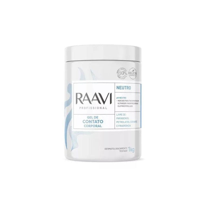 Raavi Neutral pH Contact Body Sliding Gel Water Based with Conductivity 1Kg - Now available in [Location] as well
