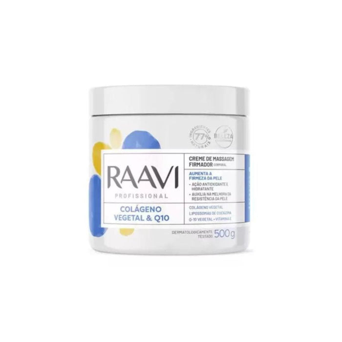 Raavi 500g Vegetable Collagen & Q10 Firming Massage Antioxidant Body Cream