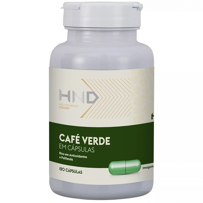 Brazilian Original Natural Health Antioxidant Green Coffee 120 Capsules - Hinode