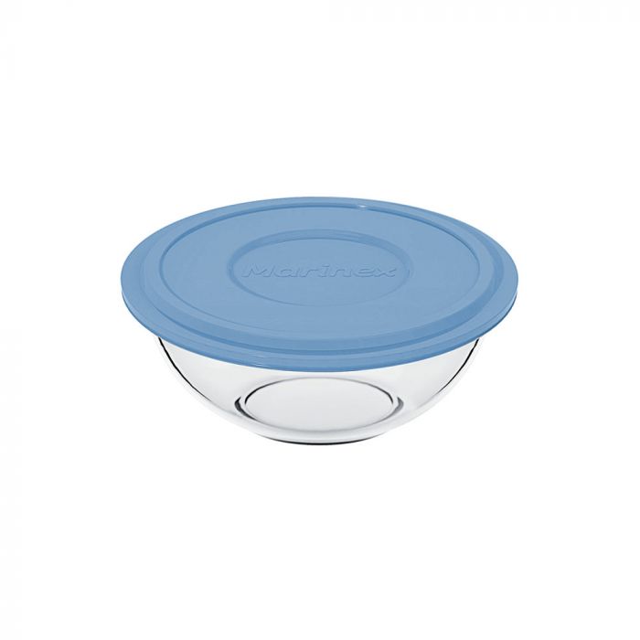Tigela Com Tampa Plástica Marinex Plus 500ml (Cores De Tampa Sortidas) / Bowl with plastic cover Marinex Plus 500ml (assorted cap colors) - Nadir Figueiredo