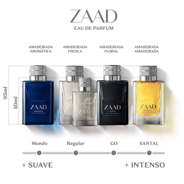 Zaad Go Eau De Parfum 95ml - o Boticario